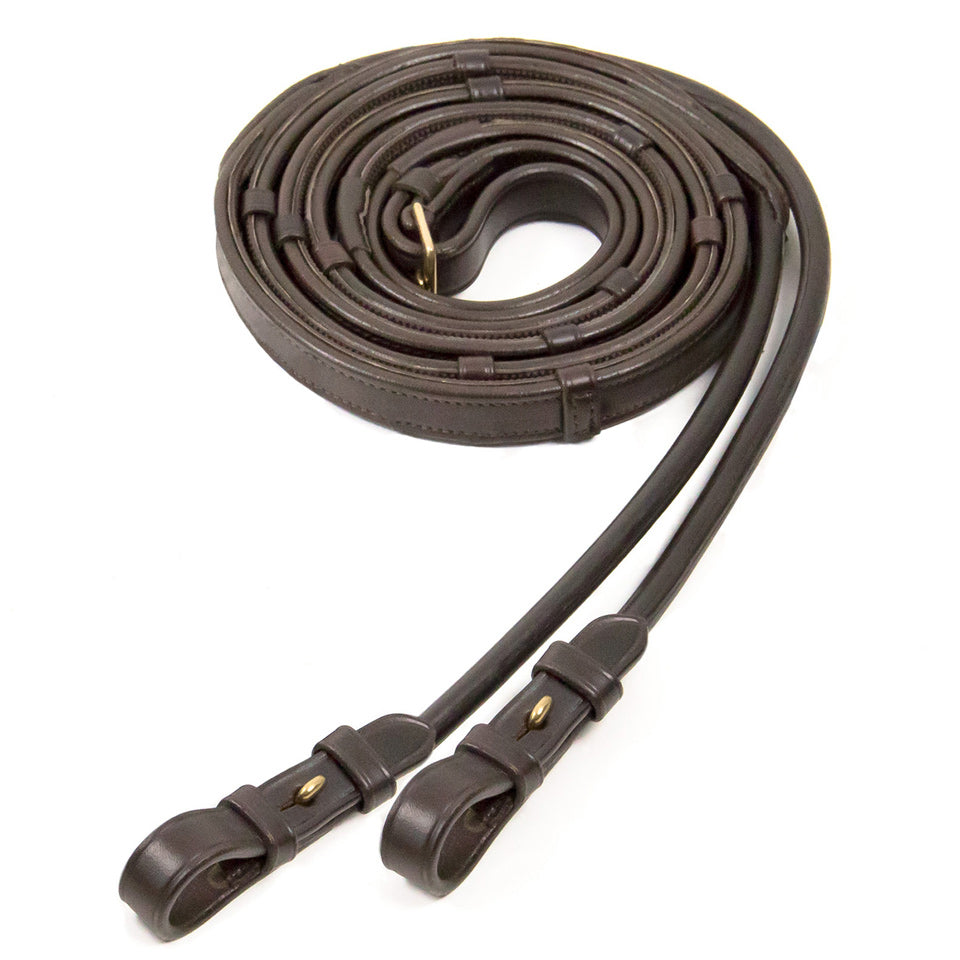 Schockemöhle Rolled Rubber Lined Leather with Stops