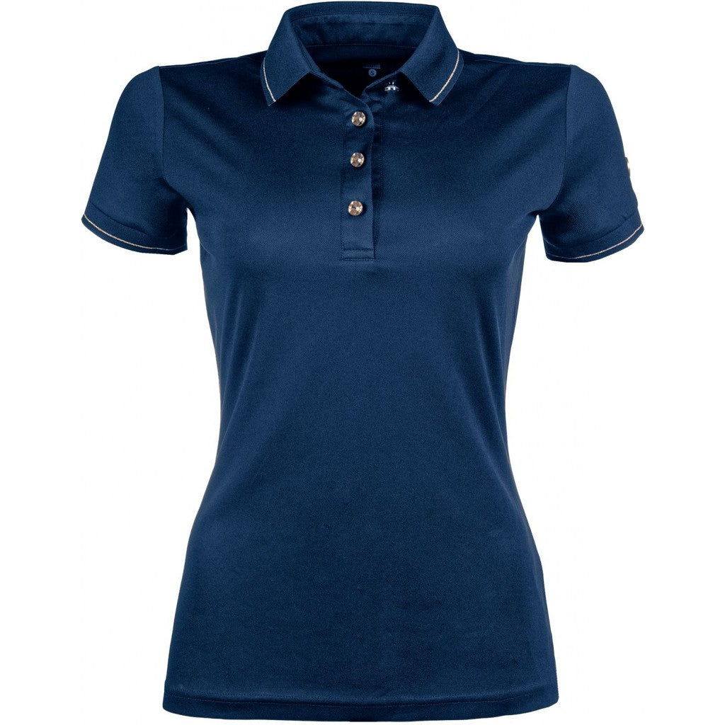 HKM Rosegold Glamour Style Polo Shirt