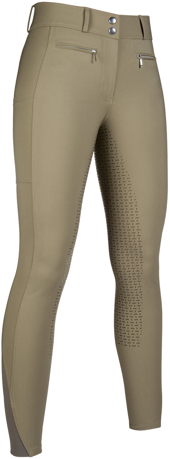 HKM Liv High Waist Silicone Full Seat Riding Breech
