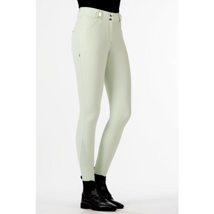 HKM Monaco Crystal Silicone Full Seat Riding Breech