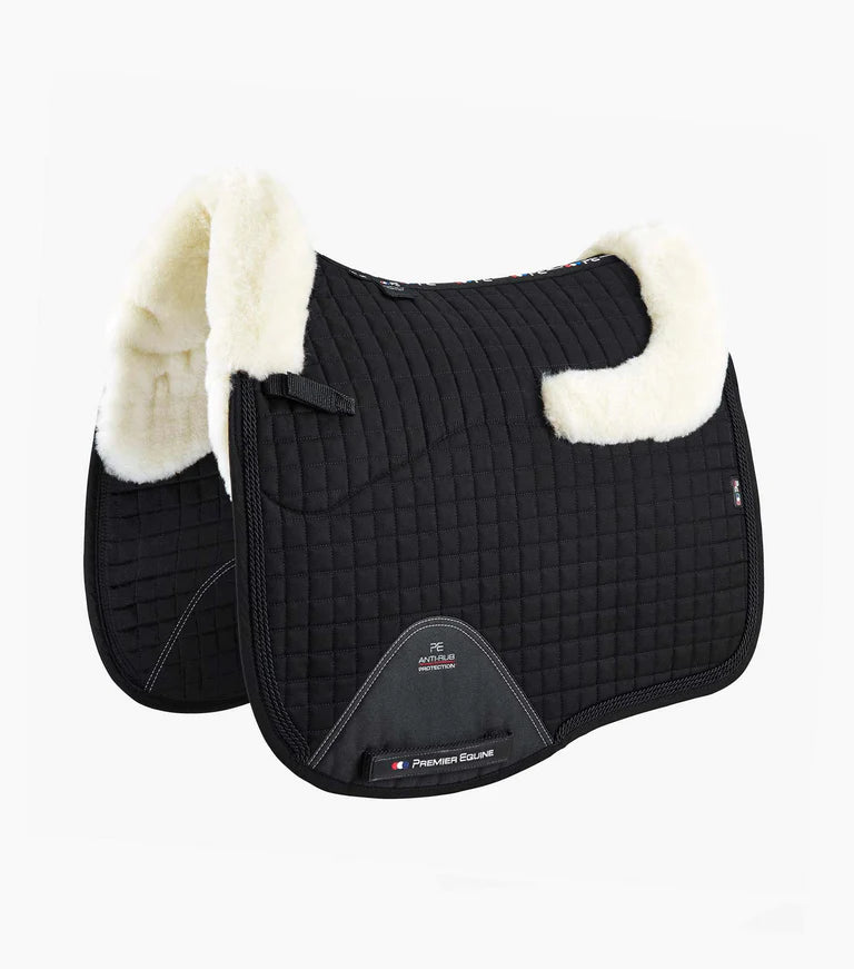 Premier Equine Close Contact Merino Wool European Saddle Pad