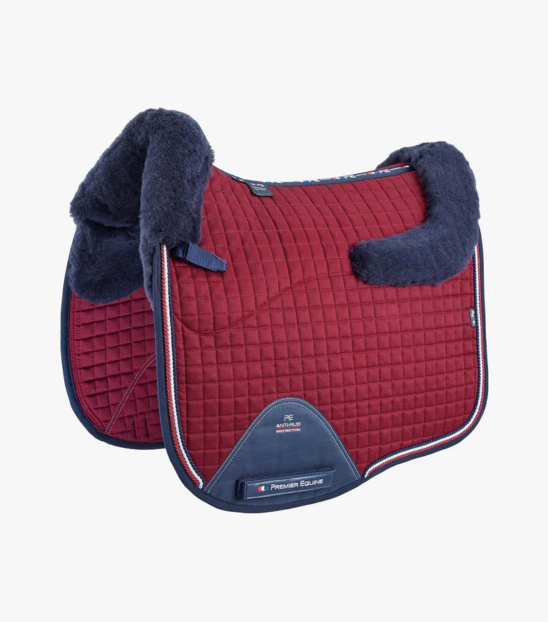 Premier Equine Close Contact Merino Wool European Saddle Pad