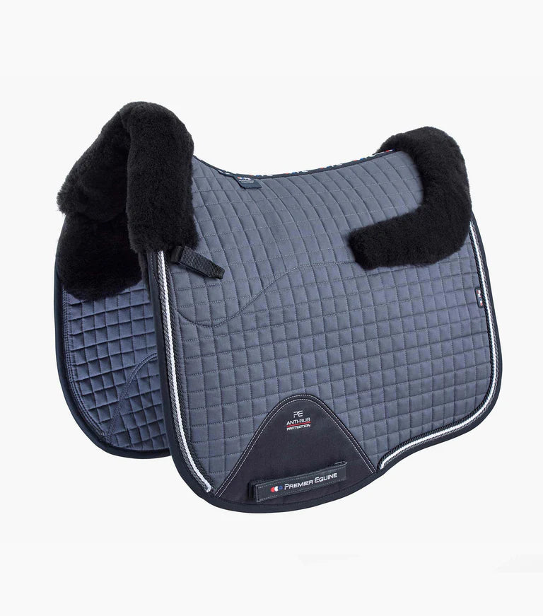 Premier Equine Close Contact Merino Wool European Saddle Pad