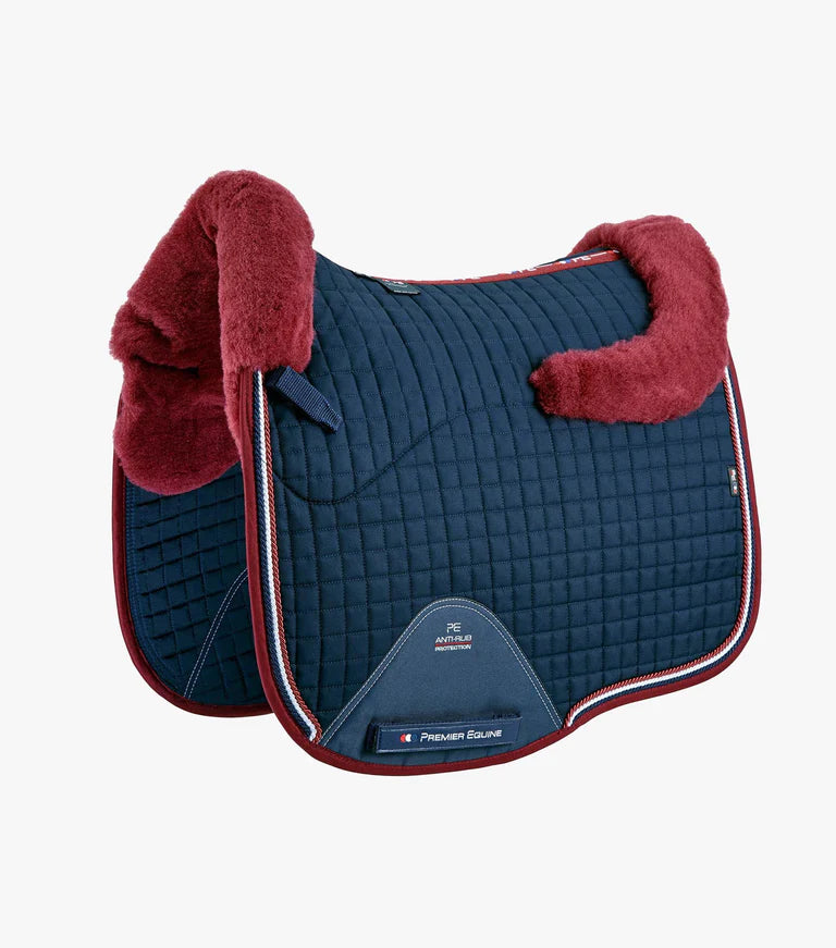 Premier Equine Close Contact Merino Wool European Saddle Pad