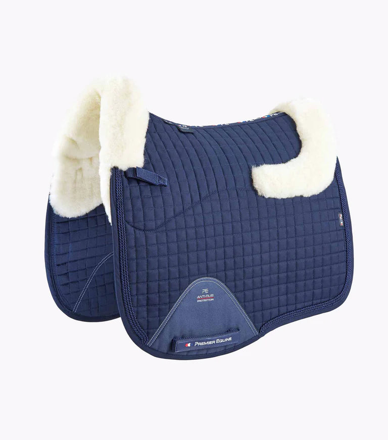 Premier Equine Close Contact Merino Wool European Saddle Pad