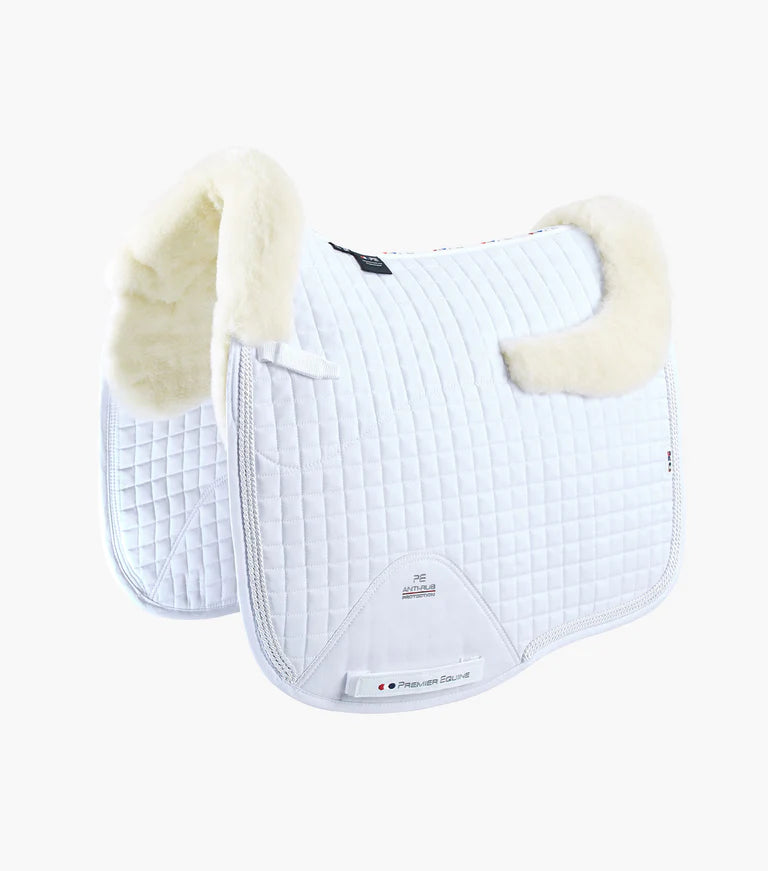 Premier Equine Close Contact Merino Wool European Saddle Pad