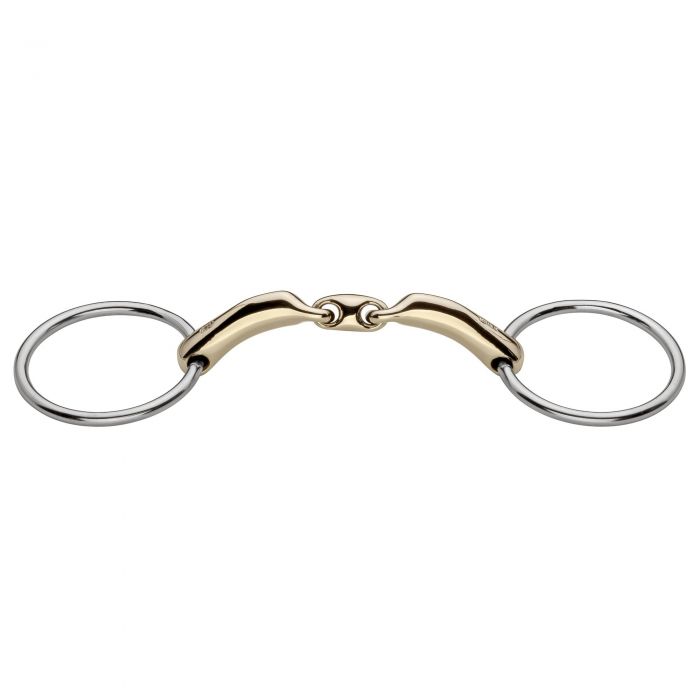 Herm Sprenger Novocontact Loose Ring Double Jointed Snaffle