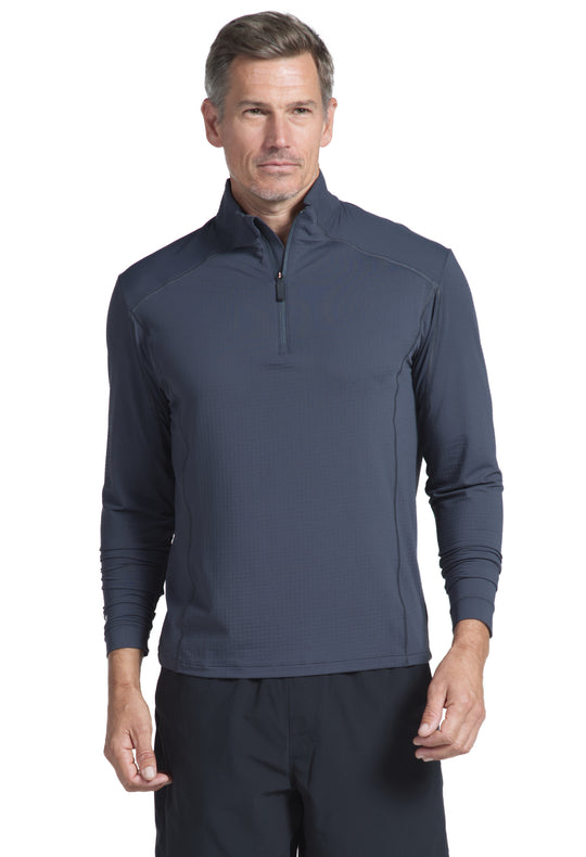 IBKUL Men's Sunshirt Zip Mock
