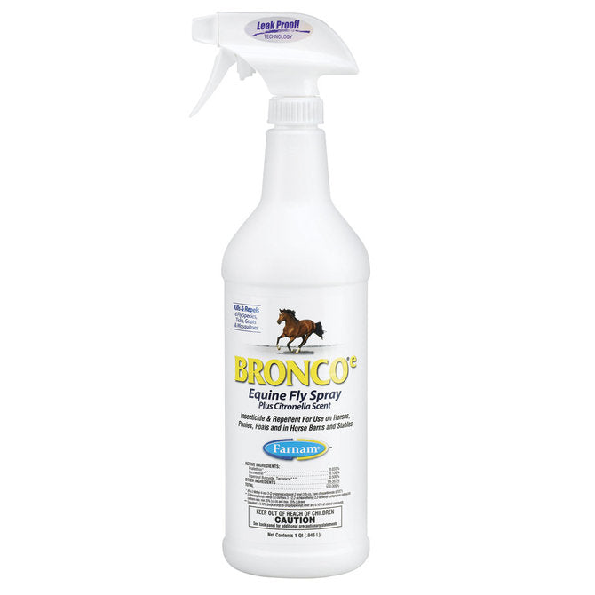 Farnam Bronco-e Equine Fly Spray - 1 Quart