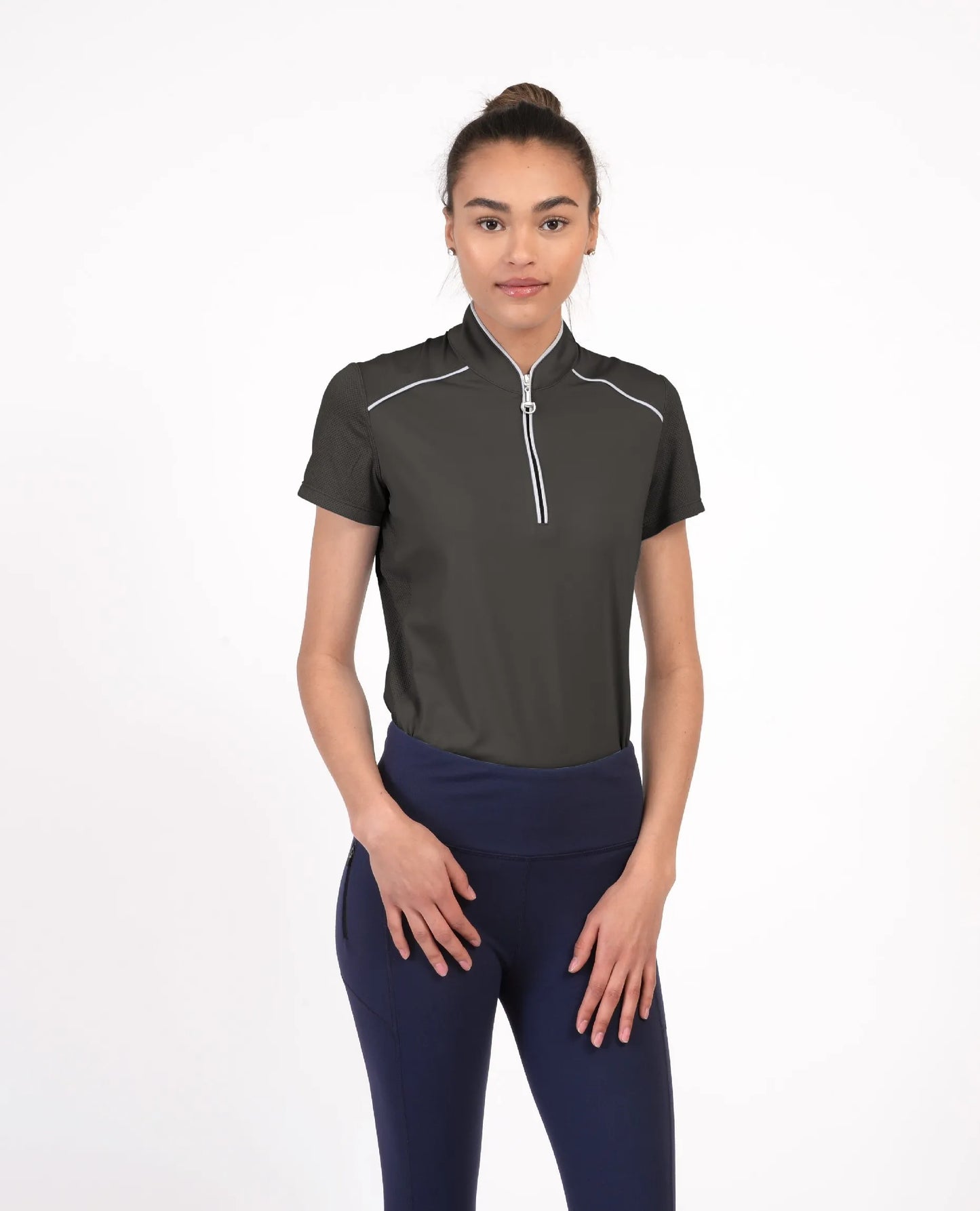 Chestnut Bay Performance Rider SkyCool Sport Short Sleeve Shirt