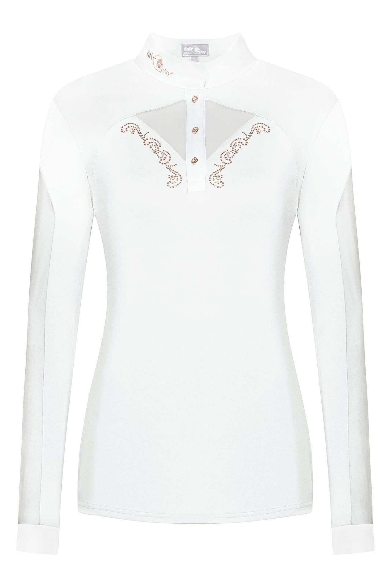 FairPlay Cathrine Rosegold Long Sleeve Competition Shirt