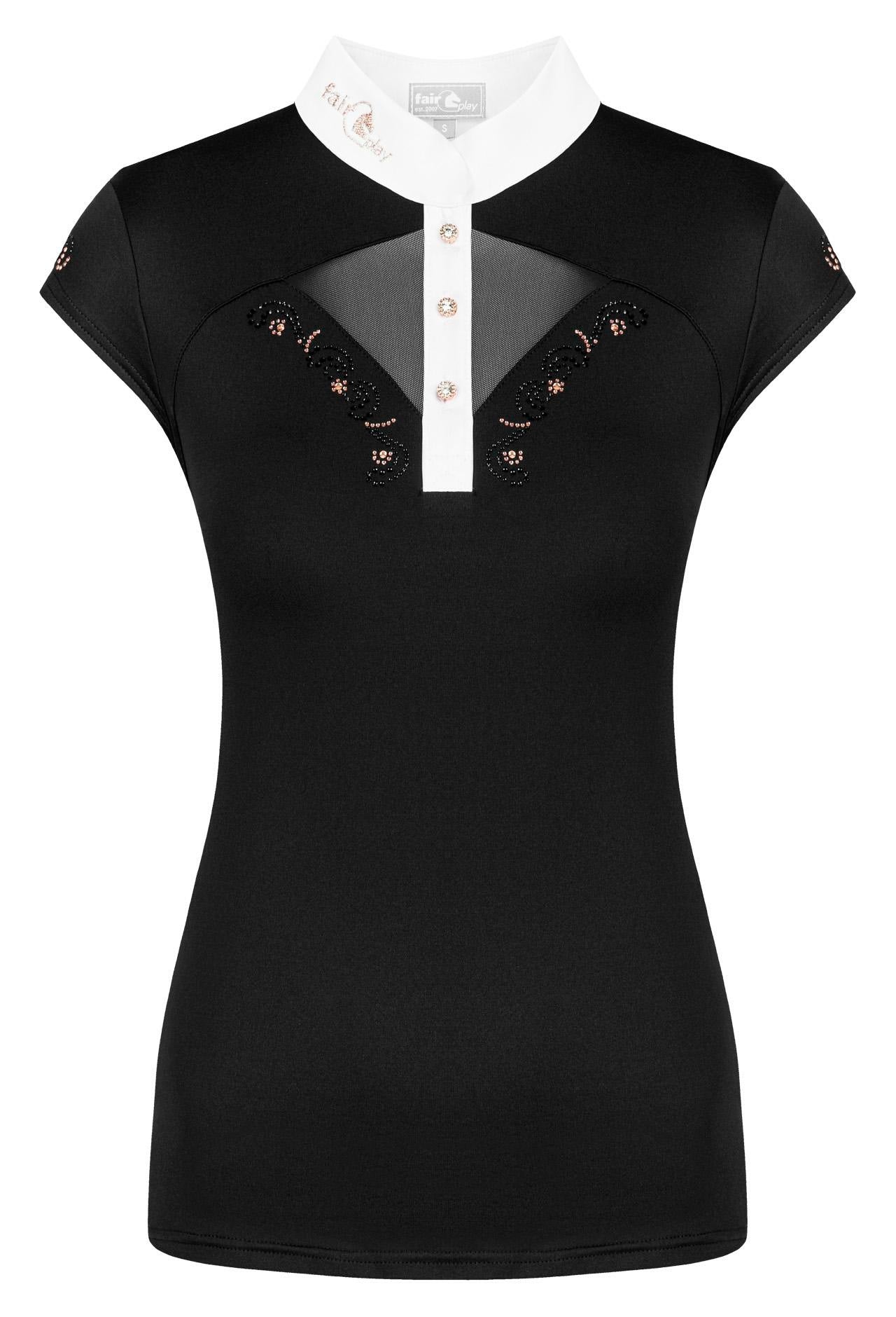 Fairplay Cathrine Rosegold Sleeveless Competition Shirt