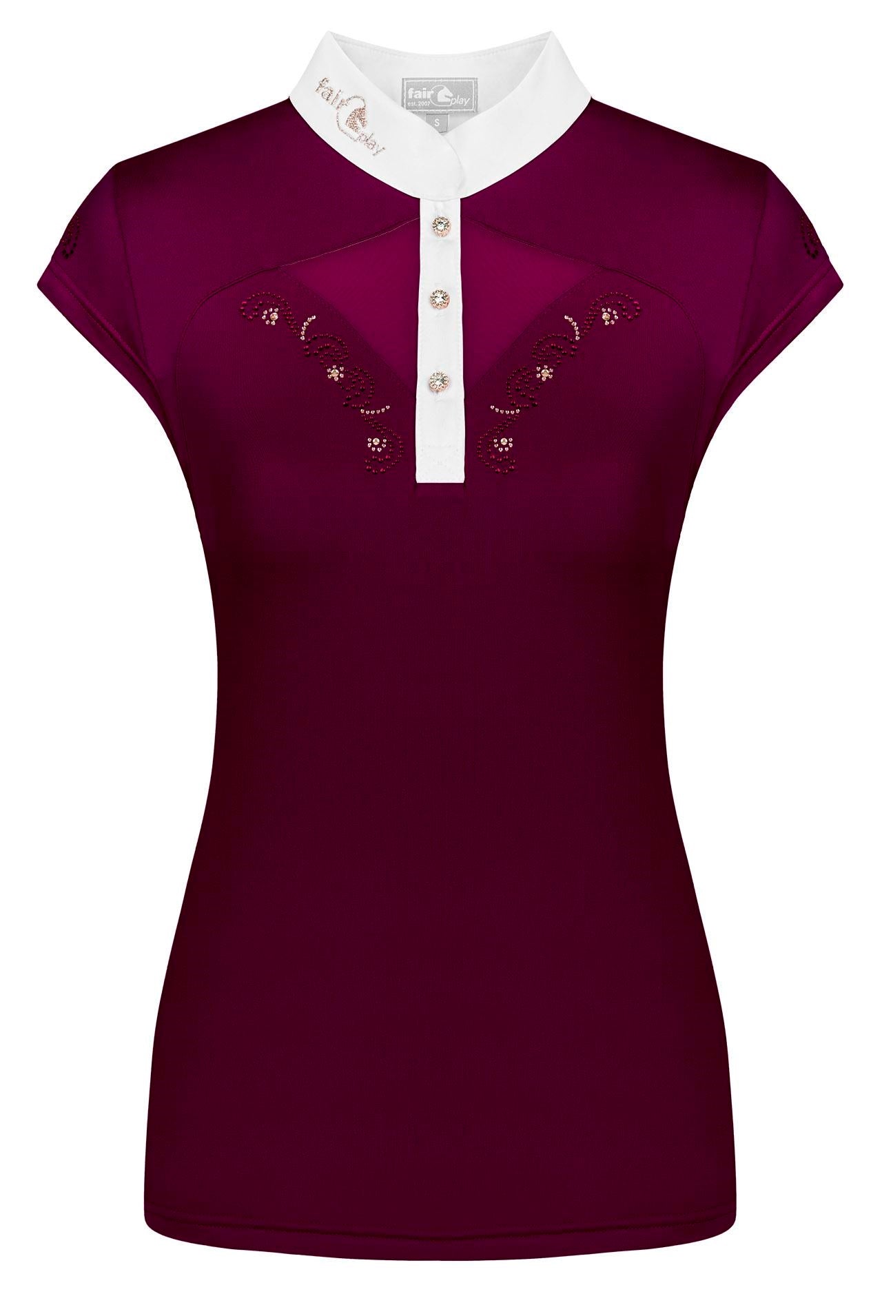 Fairplay Cathrine Rosegold Sleeveless Competition Shirt