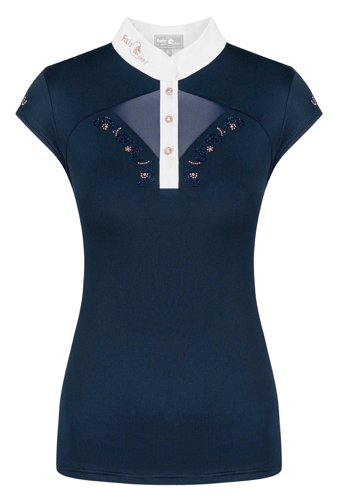 Fairplay Cathrine Rosegold Sleeveless Competition Shirt