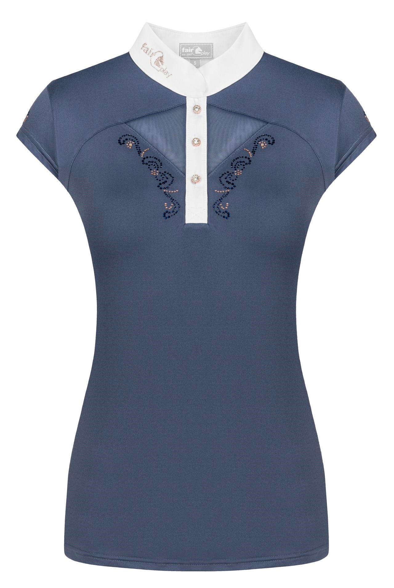 Fairplay Cathrine Rosegold Sleeveless Competition Shirt