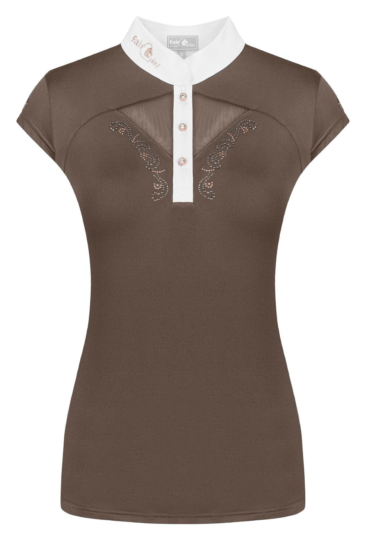 Fairplay Cathrine Rosegold Sleeveless Competition Shirt