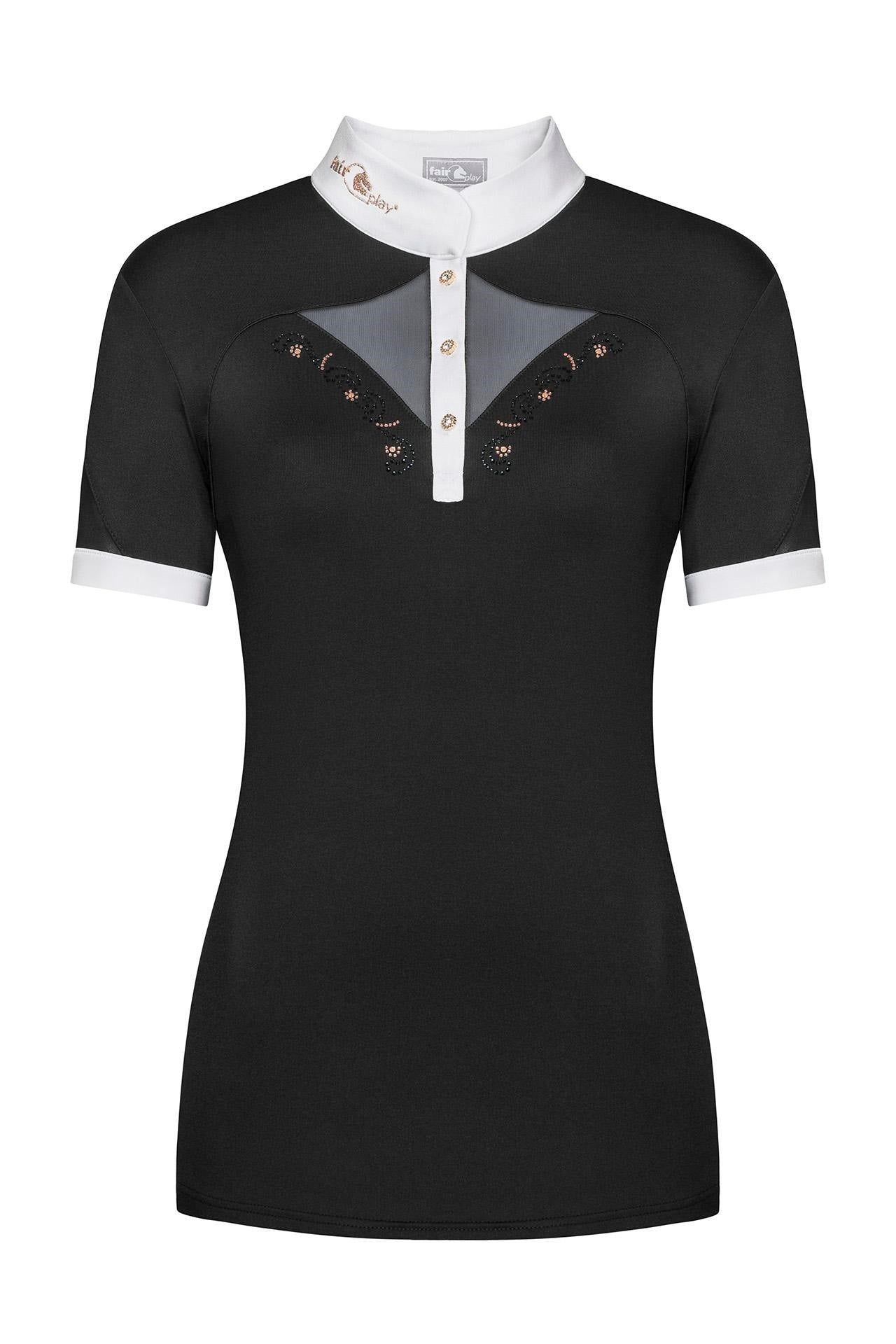 FairPlay Cathrine Rosegold Short Sleeve Competition Shirt