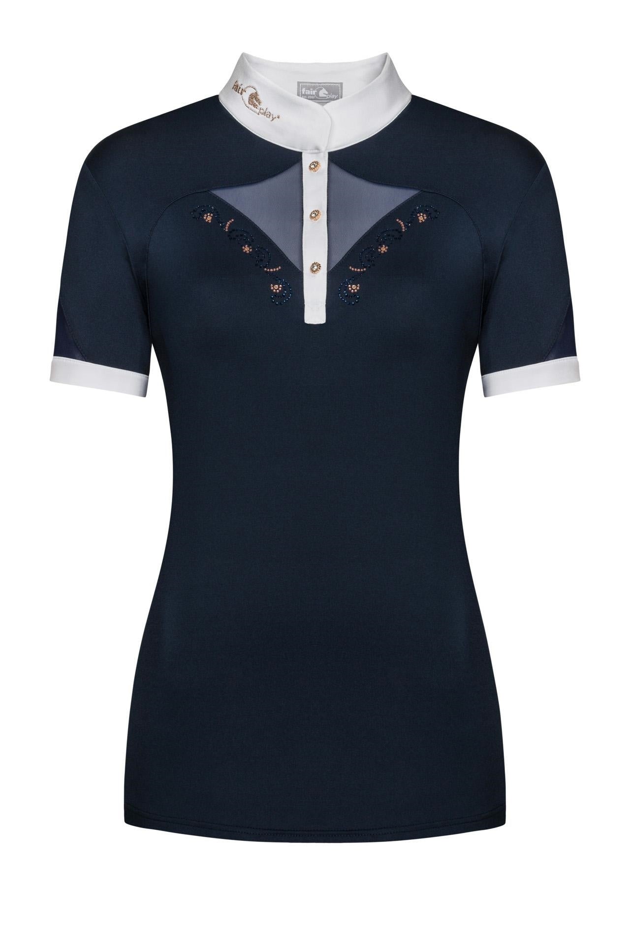 FairPlay Cathrine Rosegold Short Sleeve Competition Shirt