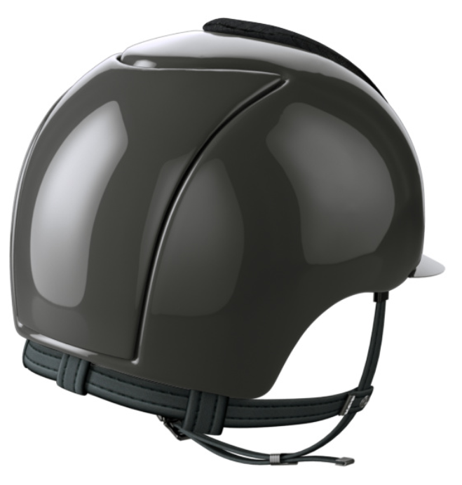 Kep Italia Helmet - Cromo Polish Grey - Vesna Black - Blue Diamond Frame