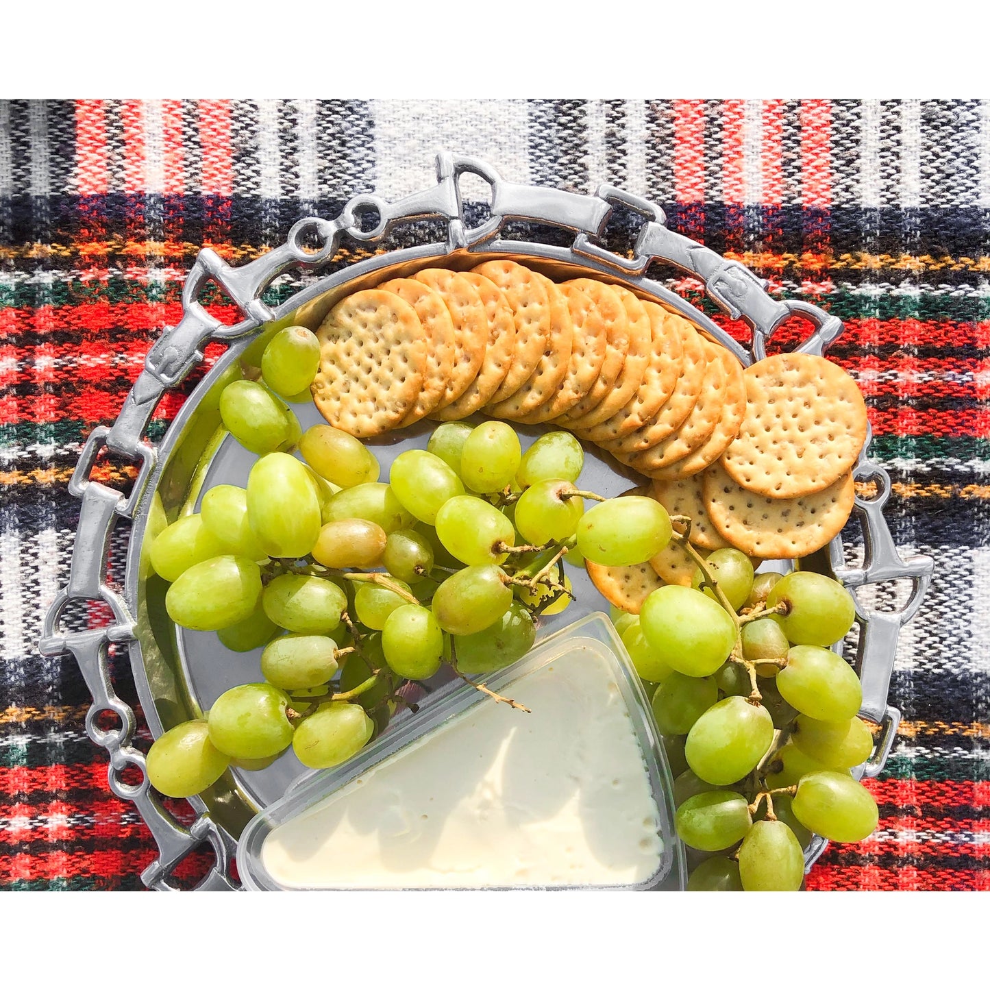 Arthur Court Equestrian Round Tray