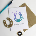 Charm Greeting Card, Good Luck and Congrats