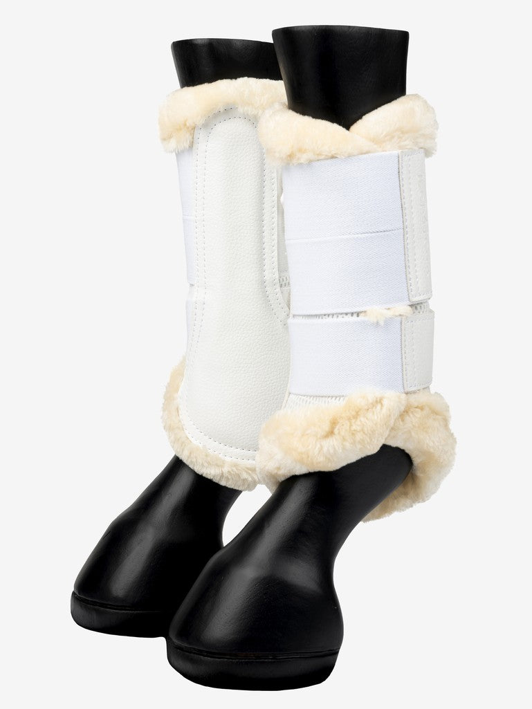 LeMieux Fleece Edged Mesh Brushing Boot