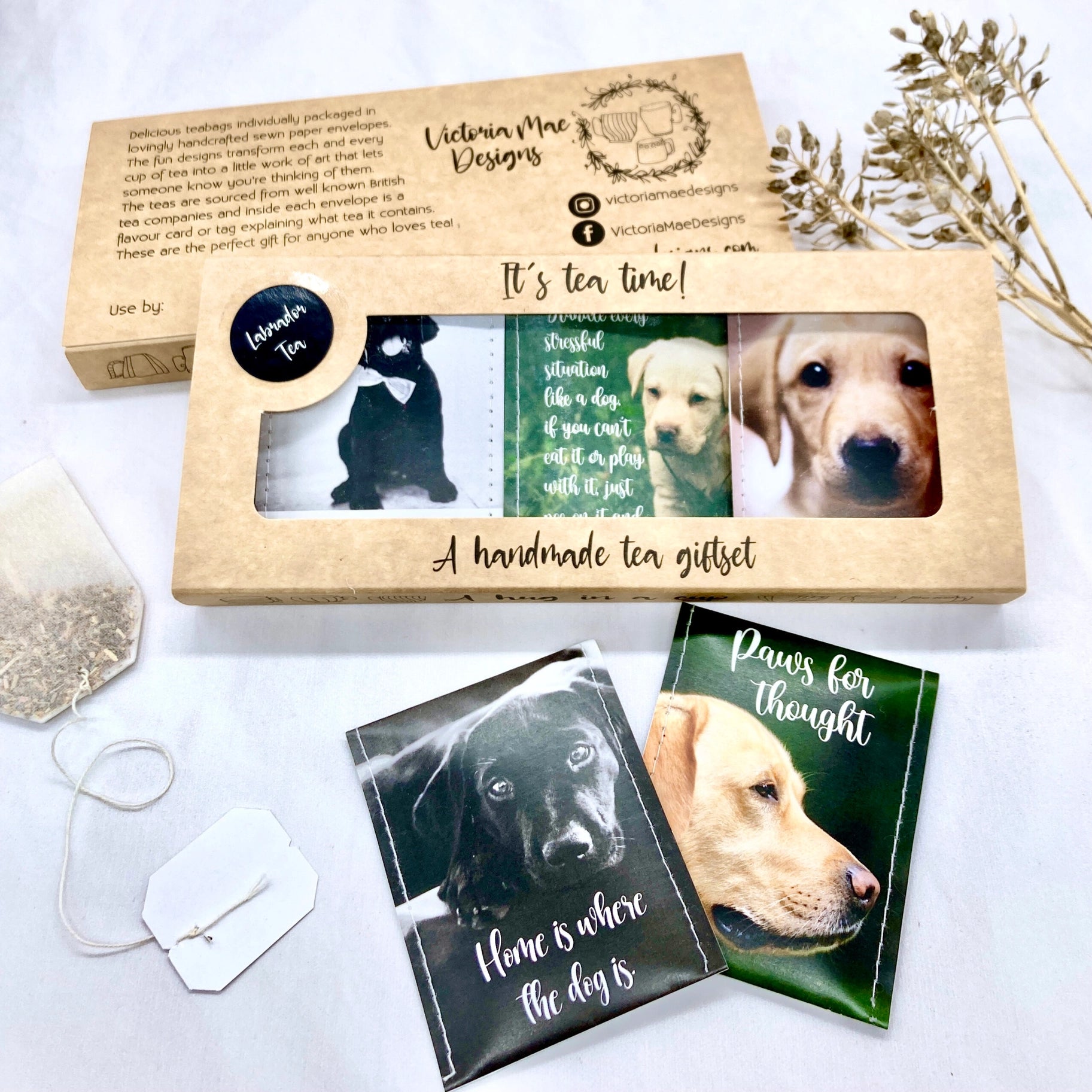 Victoria Mae Designs Labrador Lovers Tea Gift Set