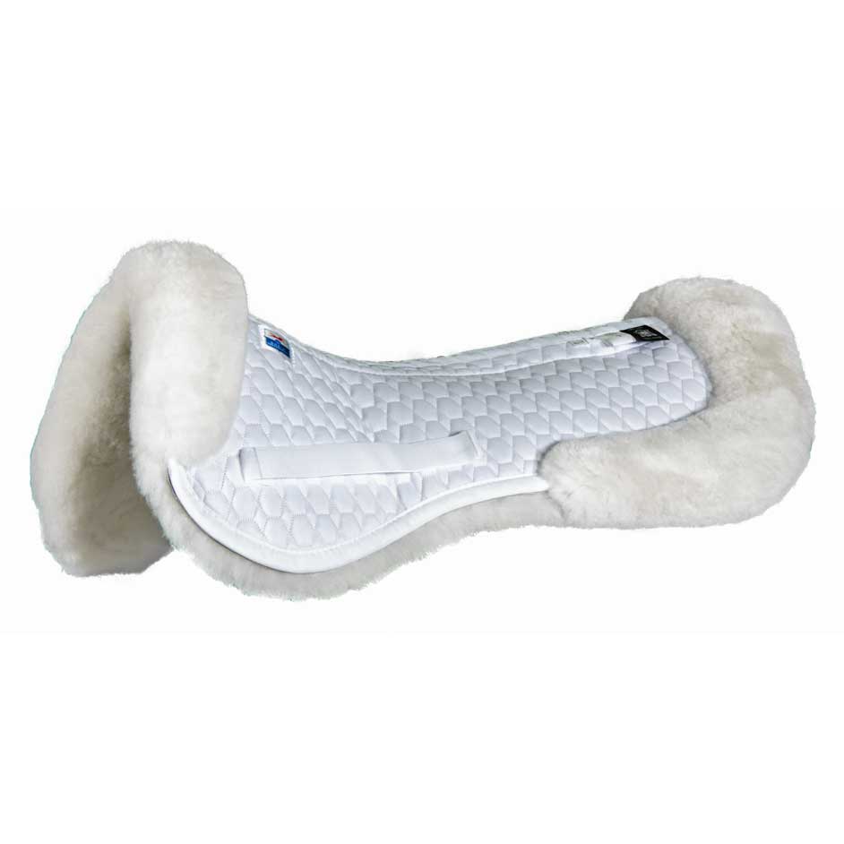 E.A.Mattes Platinum Sheepskin Half Pad with Rear Trim