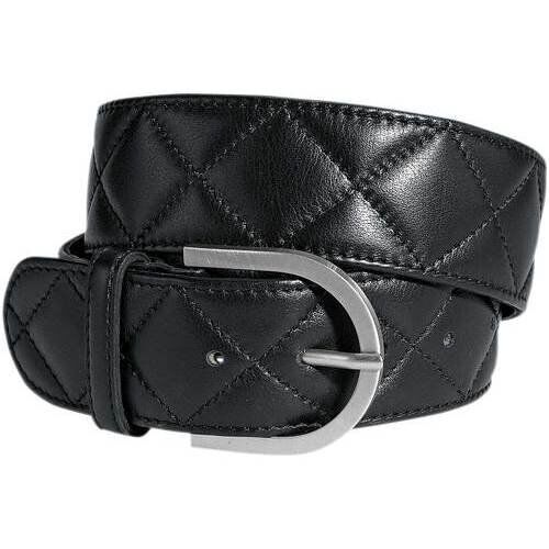 Tailored Sportsman Quilted Leather C Belt 2"