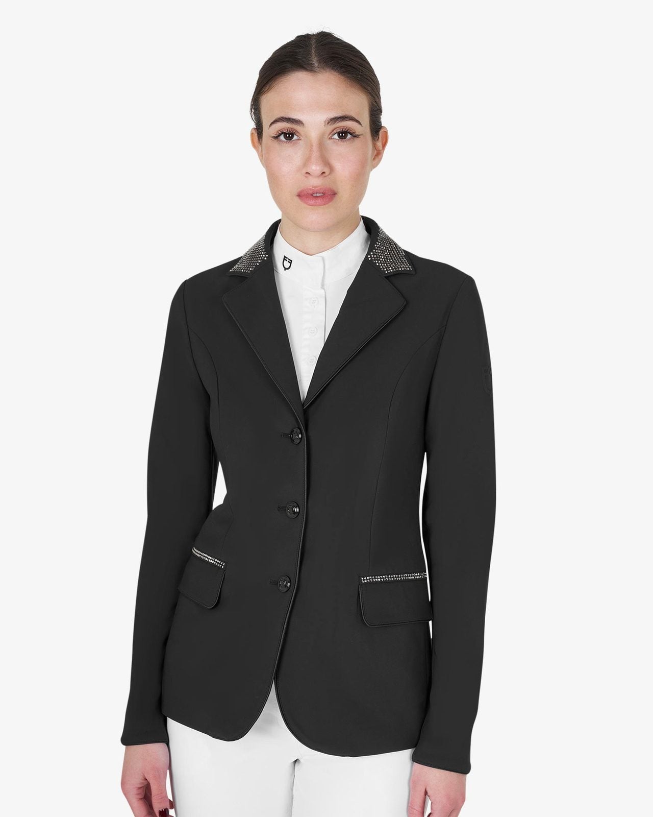 Equestro Black Label Competition Strass Riding Jacket