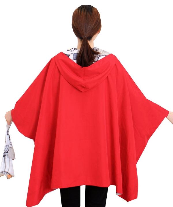 Reversible Rain Cape Animal Prints