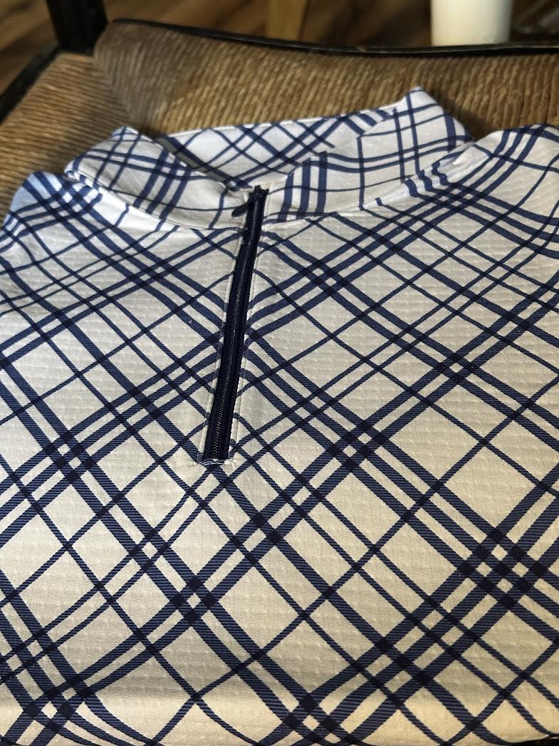 IBKUL Long Sleeve 1/4 Zip Sunshirt