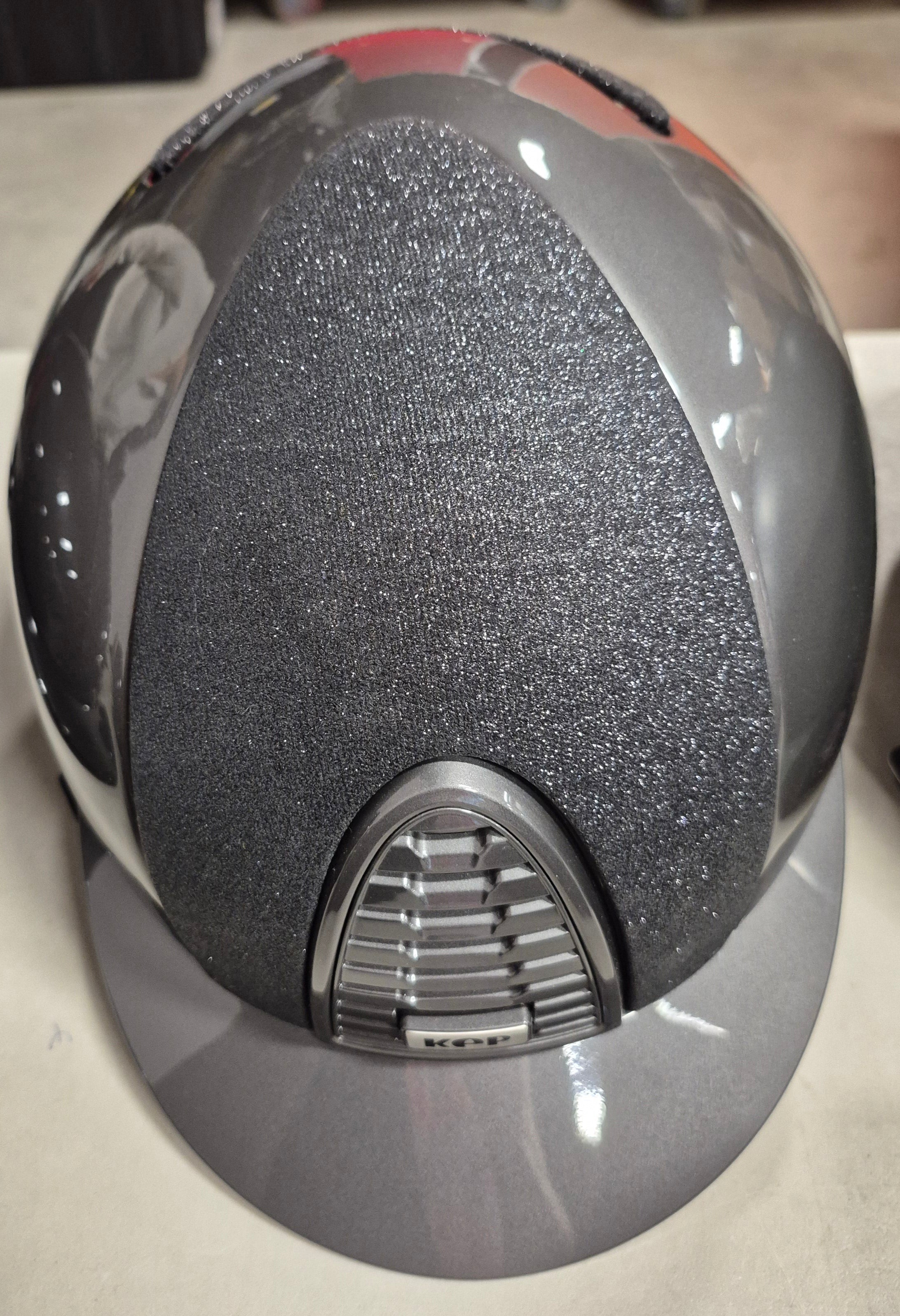 KEO Cromo 2.O grey polish glitter front