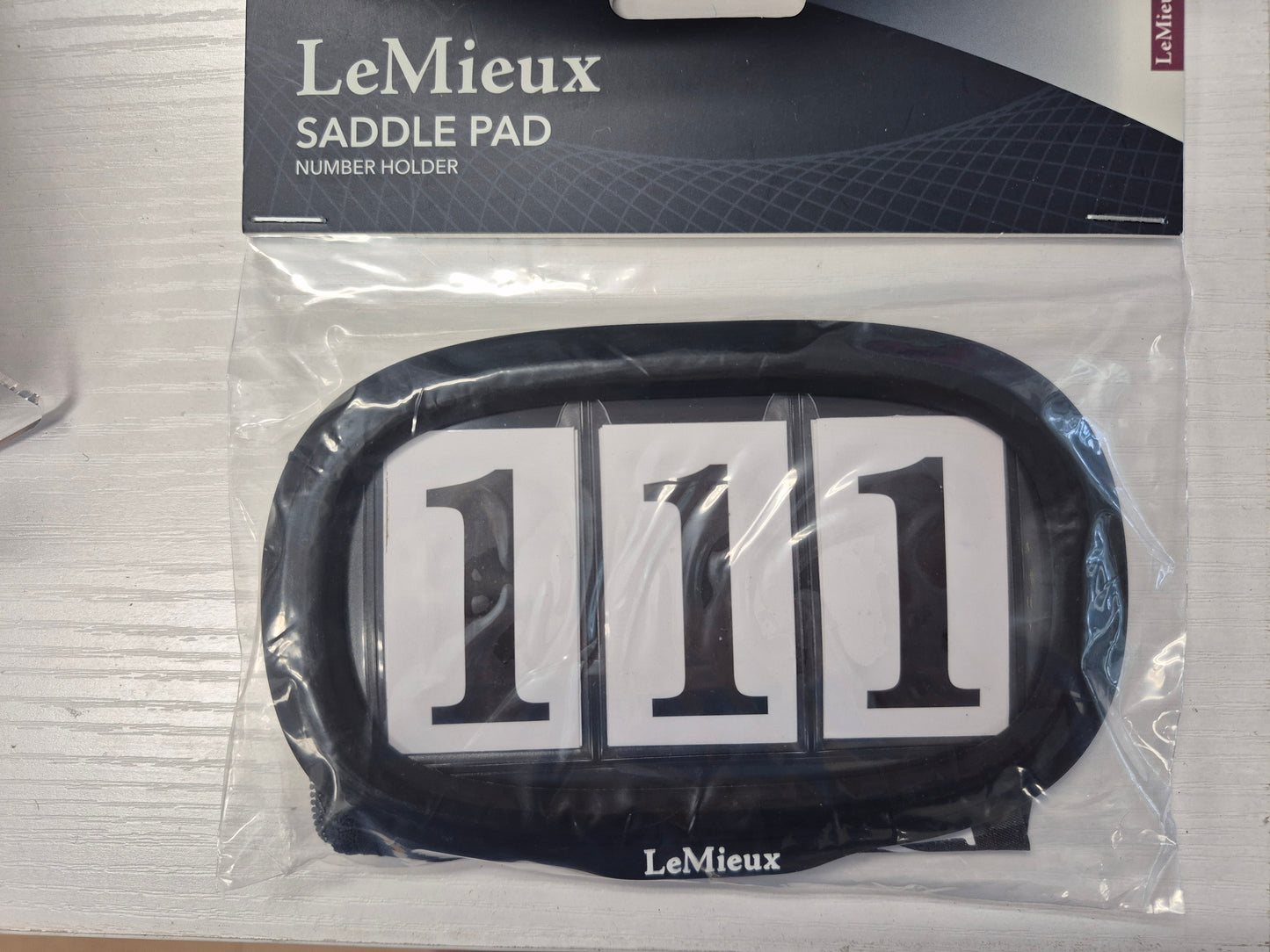 LeMieux Saddle Number Holder