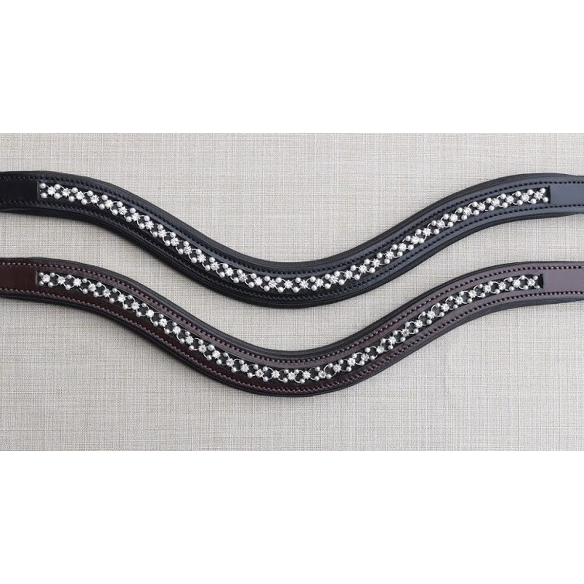 KLS Pearl and Crystal Browband