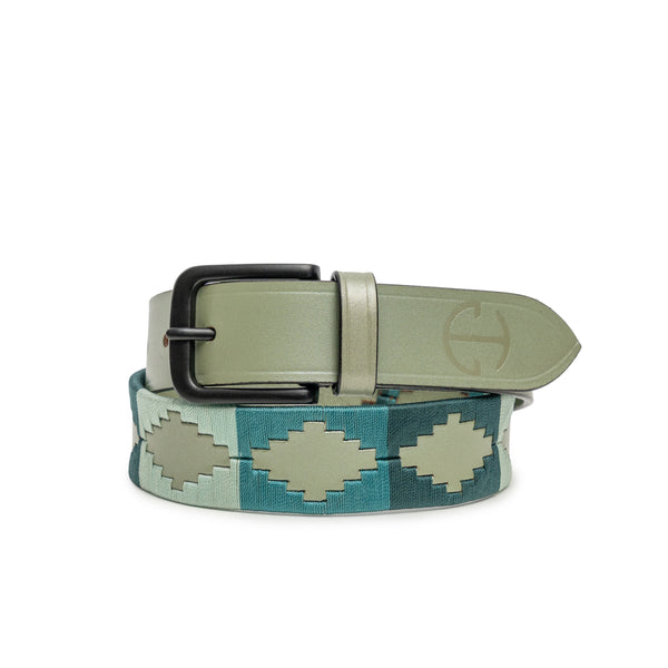 Halter Ego The Sea Glass Leather Polo Belt