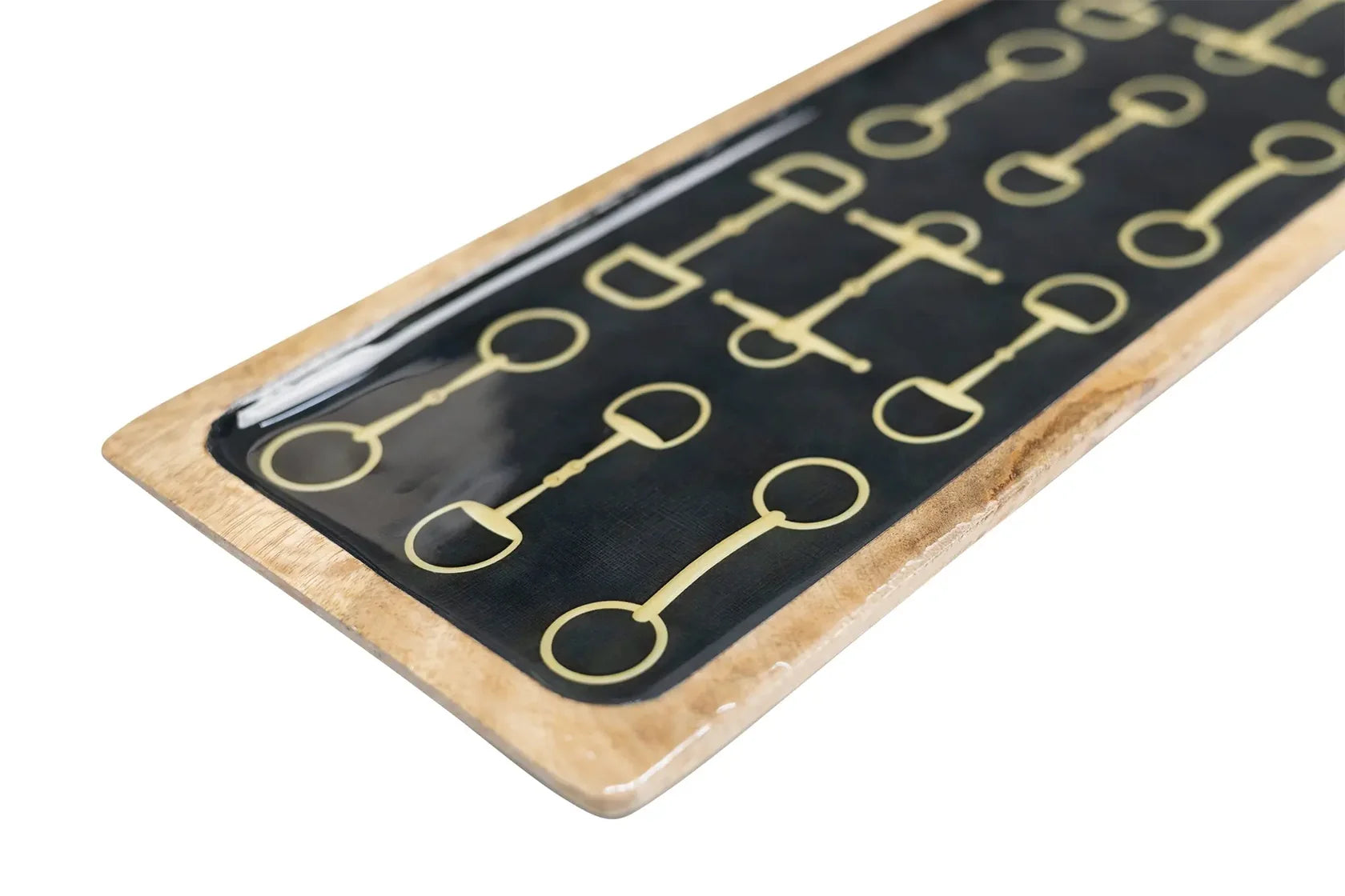 HE Rectangle Tray, Black with bits