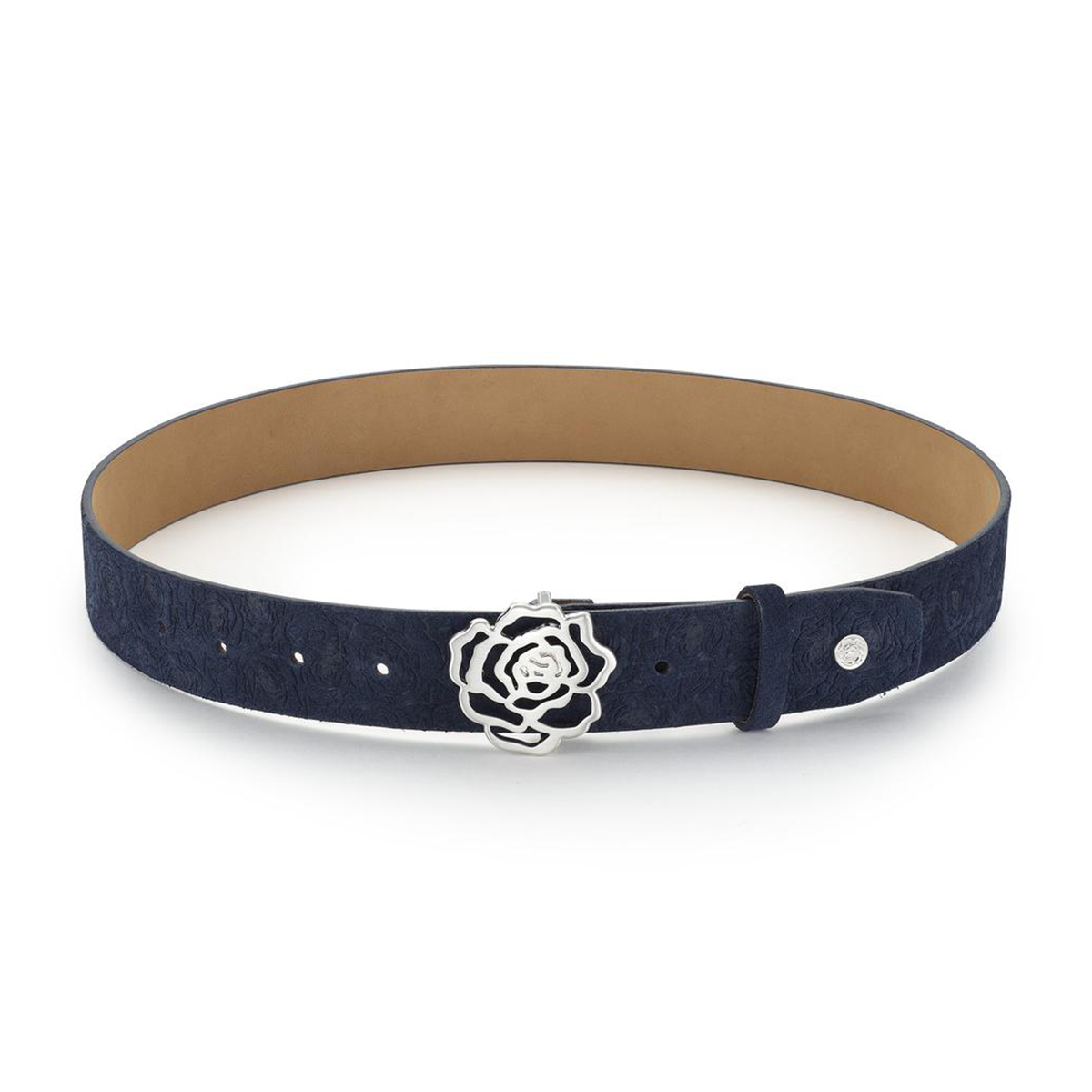 Hannah Child rose buckle belt