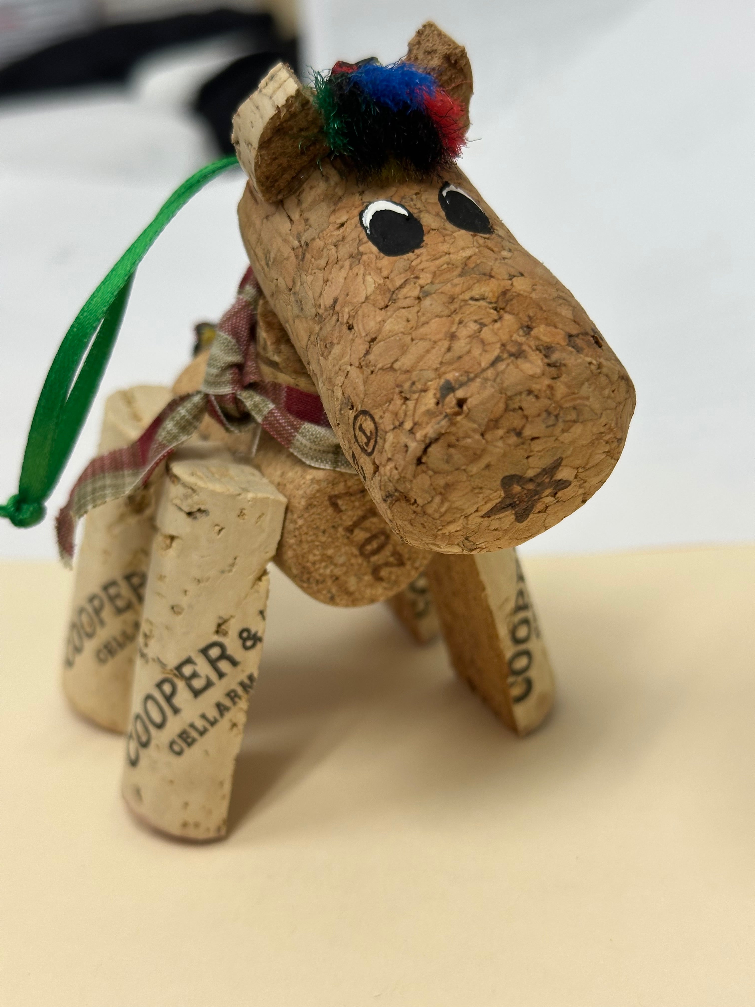 Wine Cork Christmas Ornaments