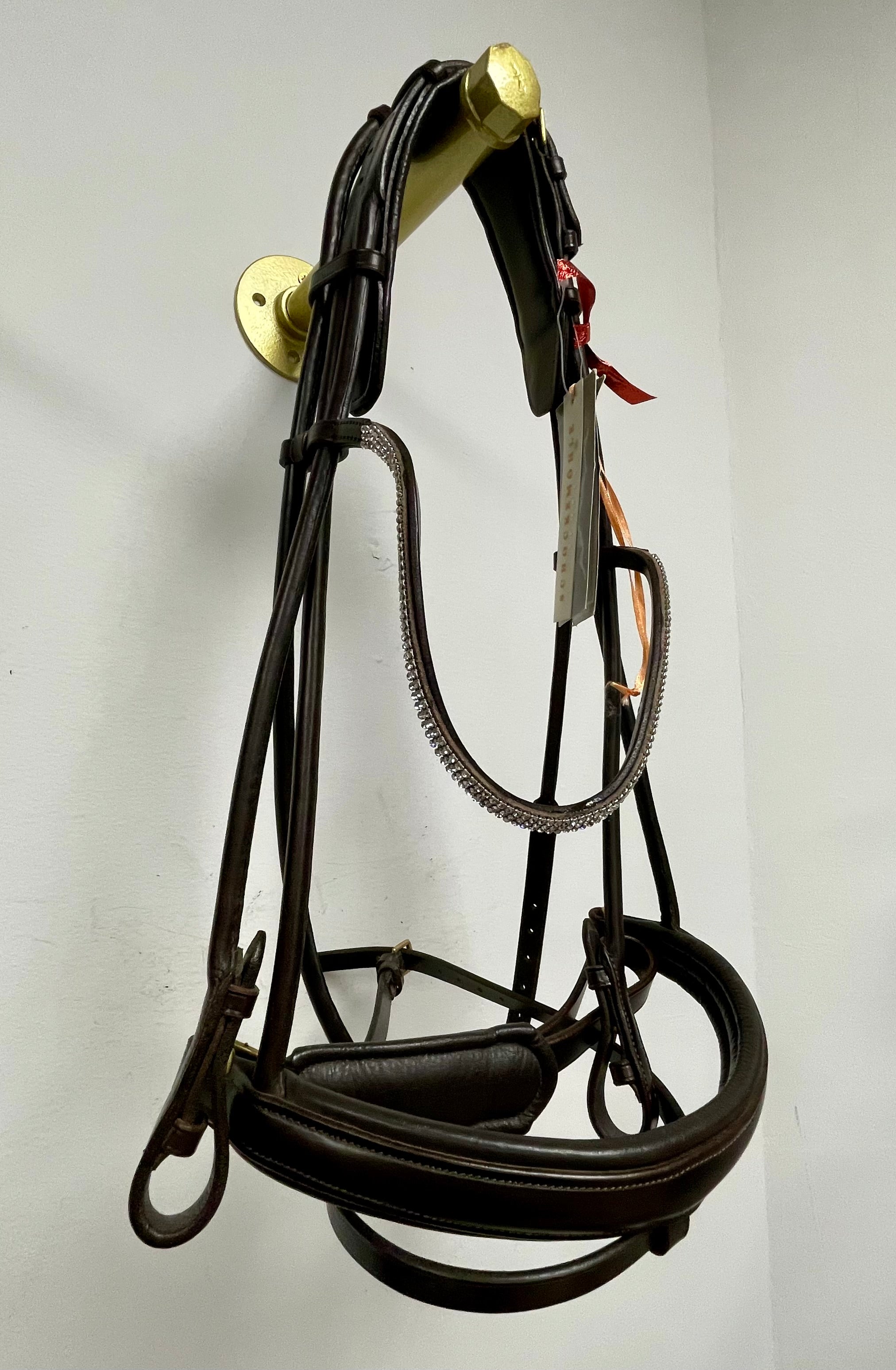 Schockemohle Den Haag Rolled Snaffle Bridle cob