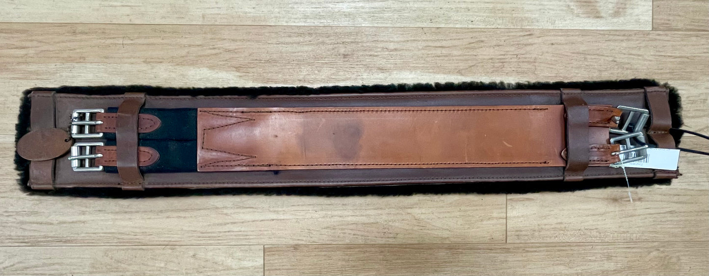 New England Rider Lambskin BRN DRS 28"