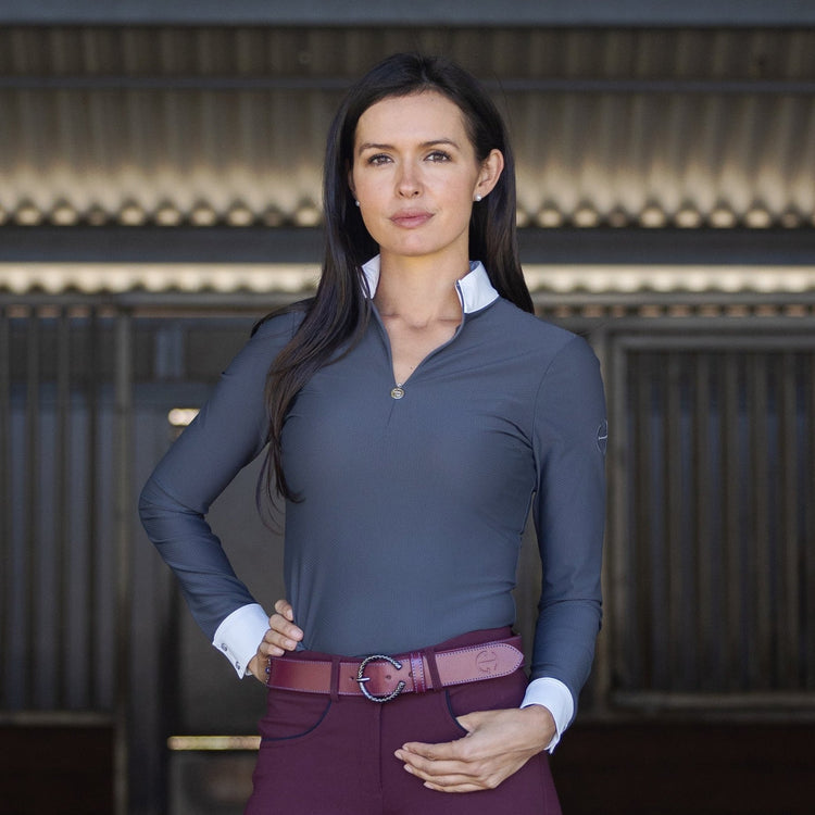 Halter Ego Devon Long Sleeve Show Shirt