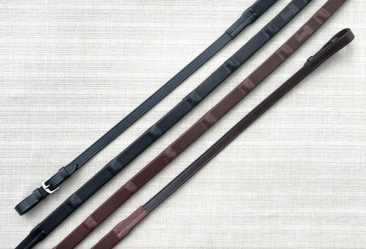 Red Barn Bump Grip Reins
