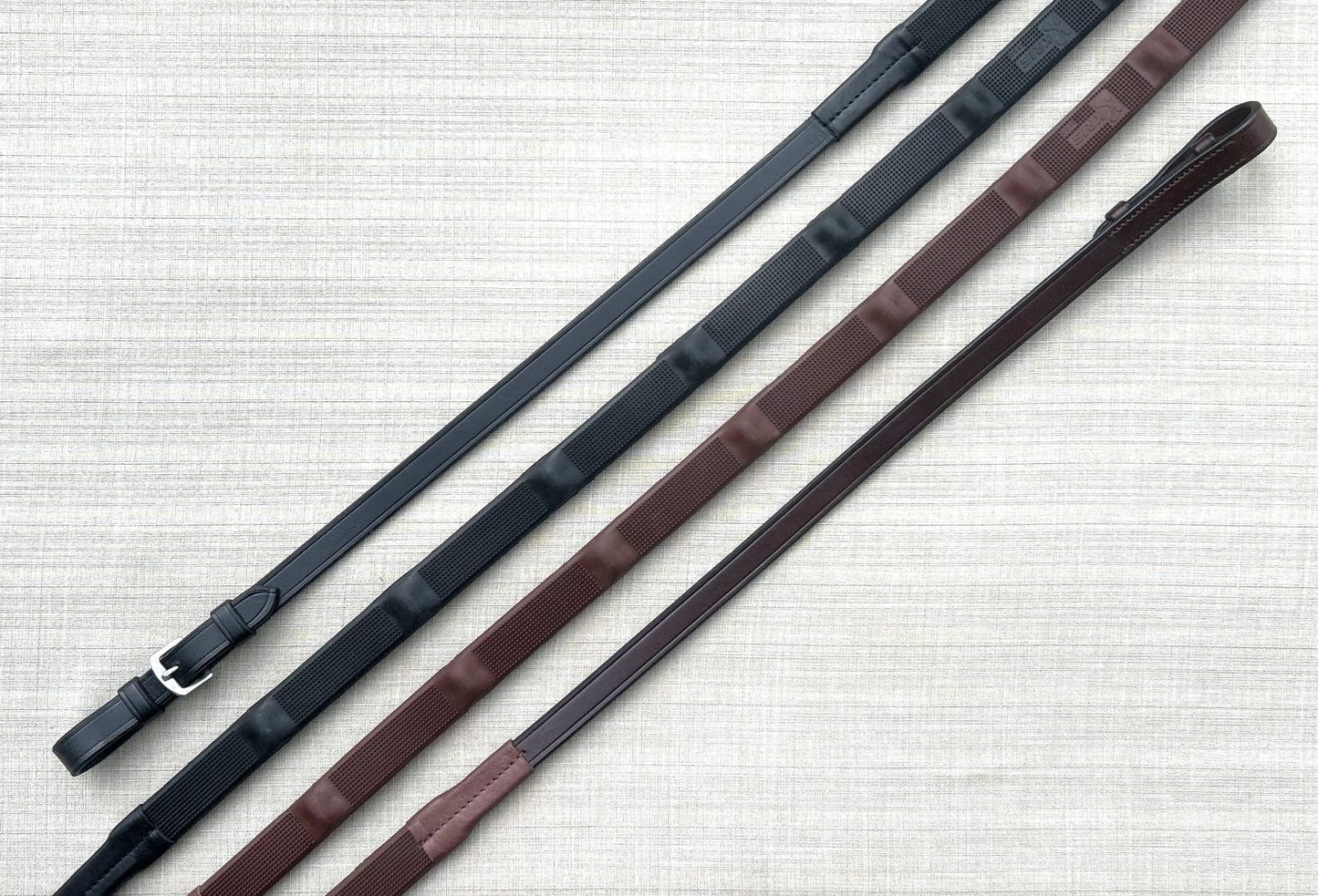 Red Barn Bump Grip Reins
