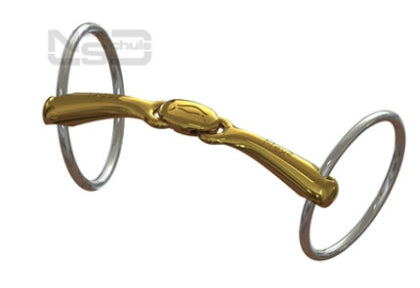 Neue Schule Turtle top with flex loose ring bradoon or snaffle