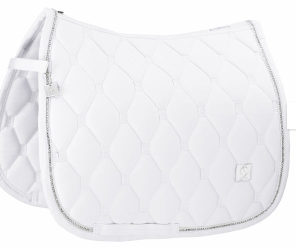 Eskadron Softshell Crystal Saddle Pad  White