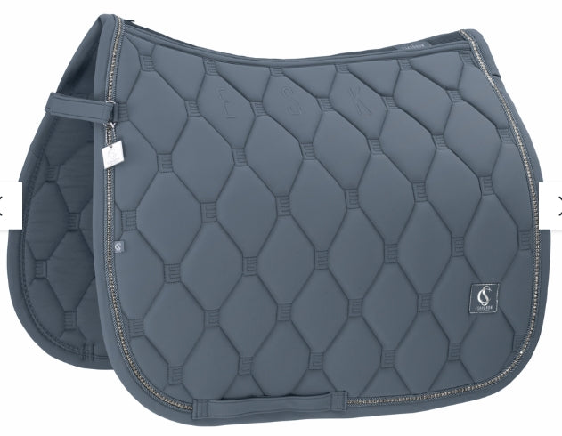 Eskadron Softshell Crystal Saddle Pad  White