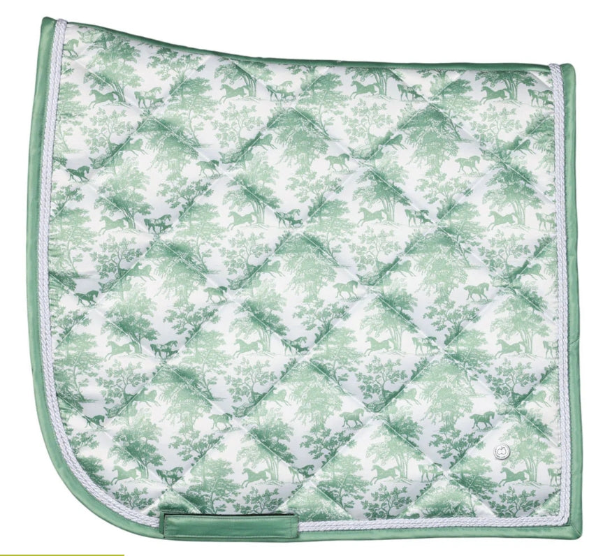 Dapplebay Equestrian Toile Dressage Saddle Pad