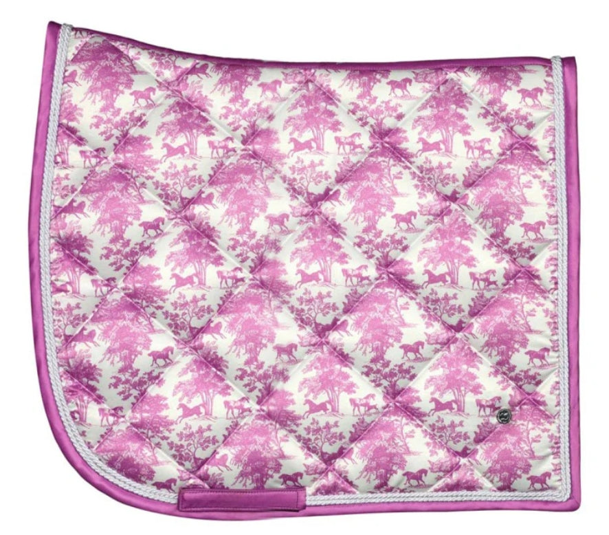 Dapplebay Equestrian Toile Dressage Saddle Pad