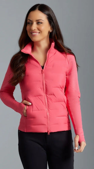 IBKUL Solid Puff Jacket